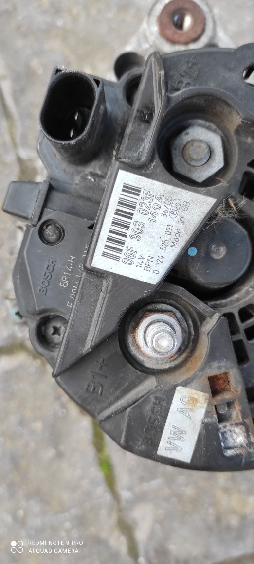 Alternator VW passat B6 1.9 TDI 2.0 TDI