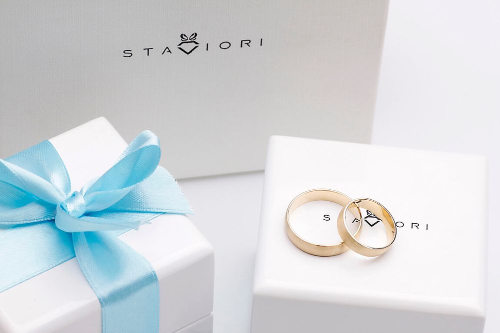 złota obrączka staviori