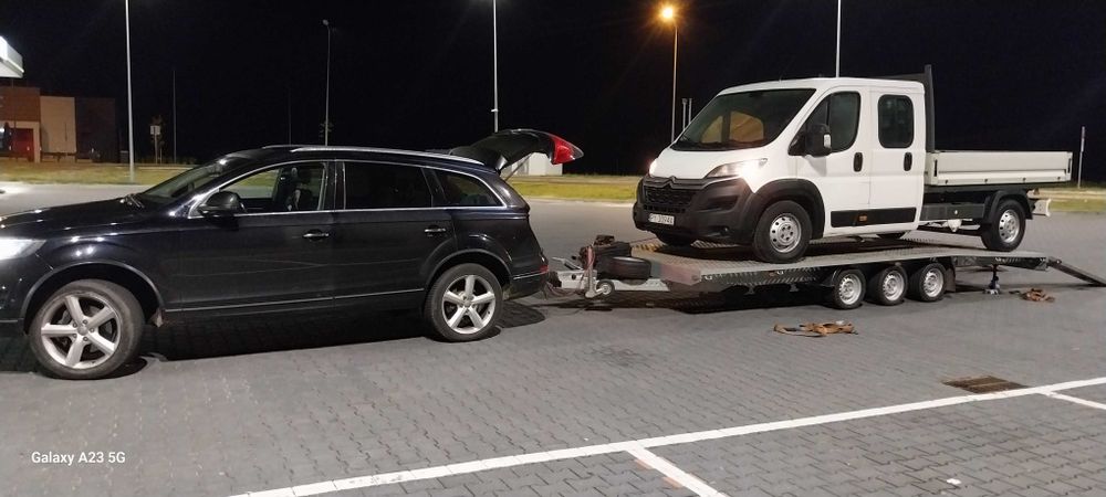 Pomoc Drogowa holowanie auta laweta transport Łodzi jachtów 10 m