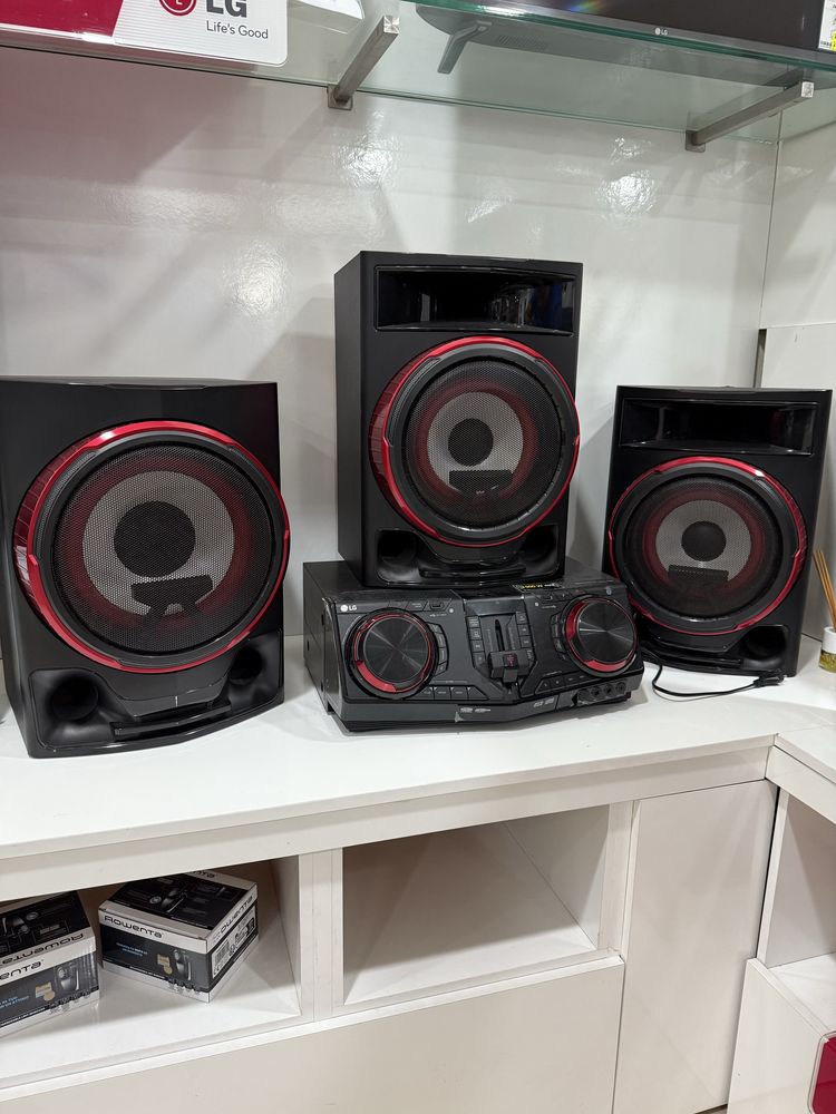 Aparelhagem nova LG 2900W RMS
