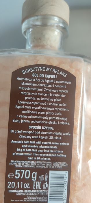 Sól do kąpieli nowa