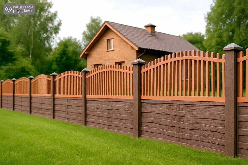 Betonowe ogrodzenia Alk-Bet: Styl i trwałość