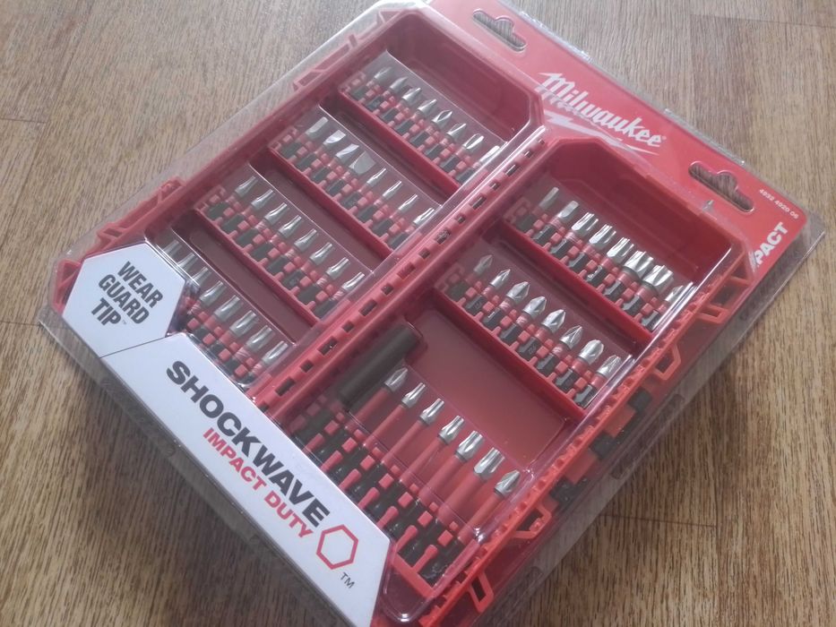 Набір біт SHOCKWAVE PACKOUT MILWAUKEE, (56шт) / 4932492006