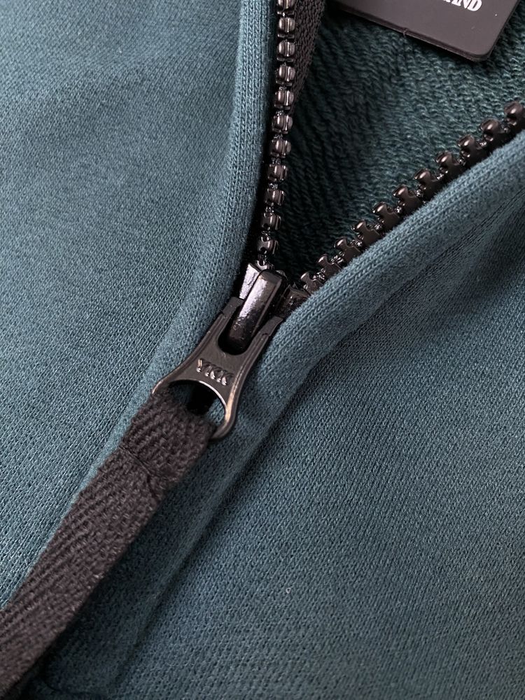 Зип-худи Stone Island Зеленая Оригинал