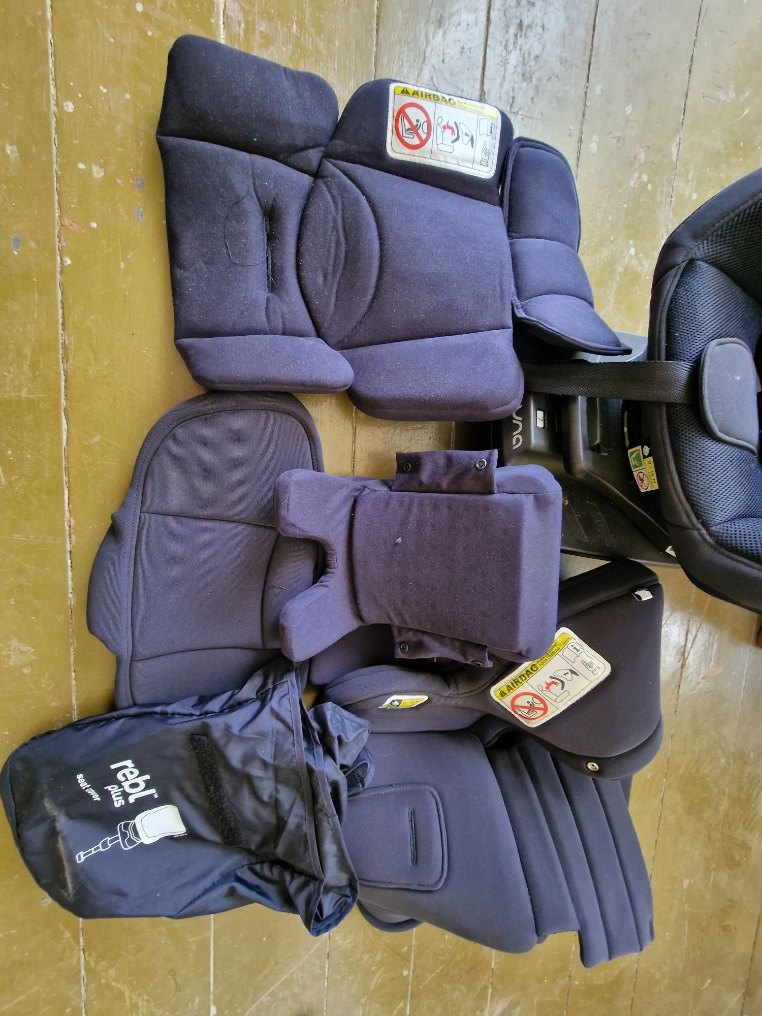Nuna Rebl plus fotelik  do 18.5kg 105cm isofix
