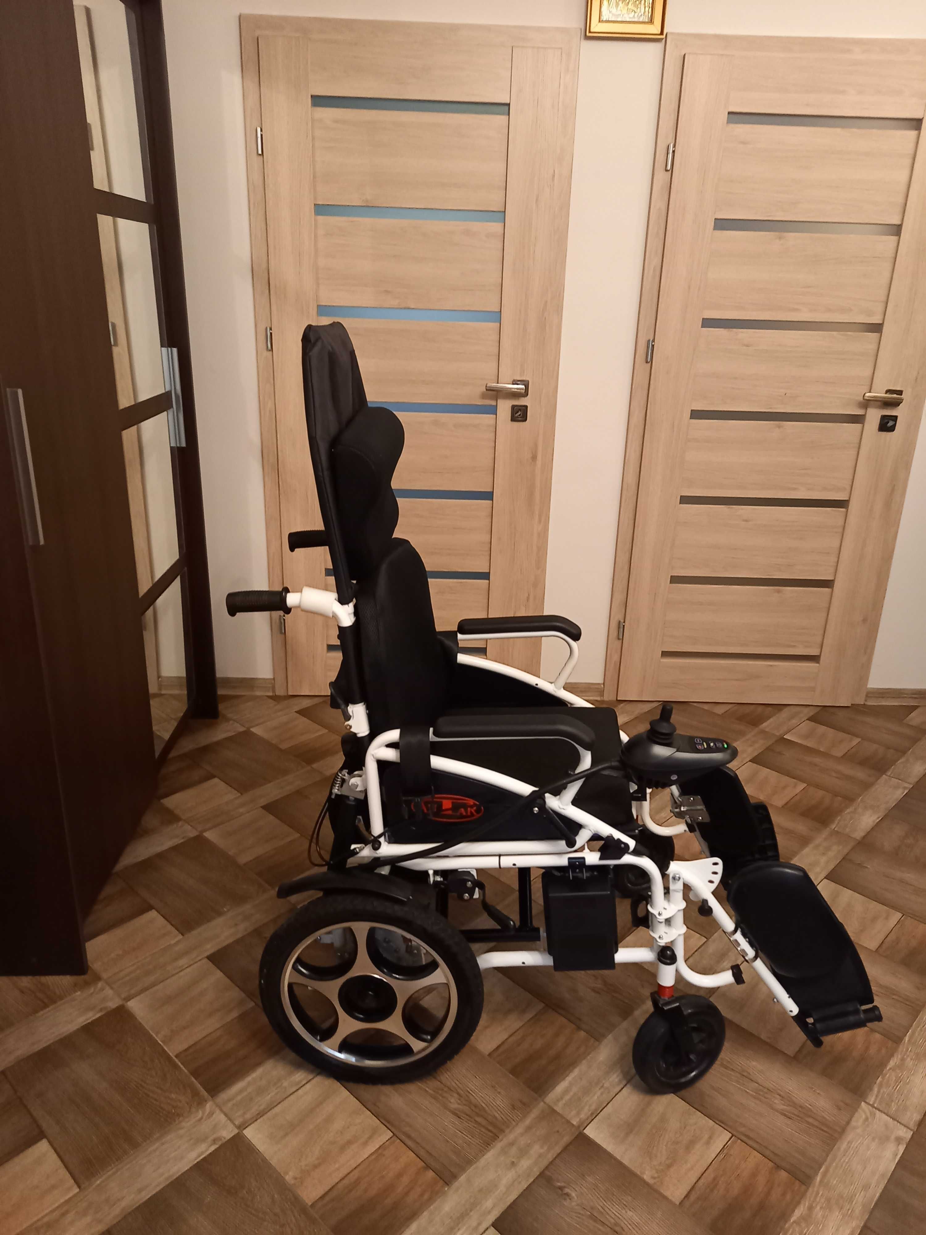 Wózek inwalidzki elektryczny ANTAR nowy- bardzo mało używany.