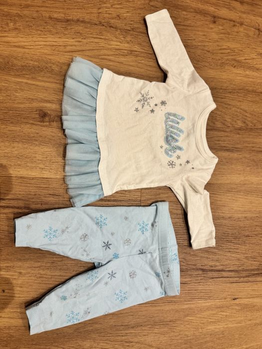 Komplet zimowy dla dziewczynki 62