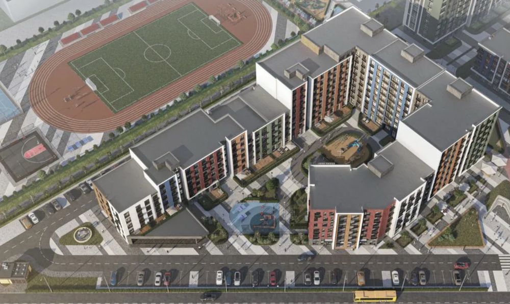 2-комнатная квартира на Поселке/Рассрочка 42 месяця без переплаты