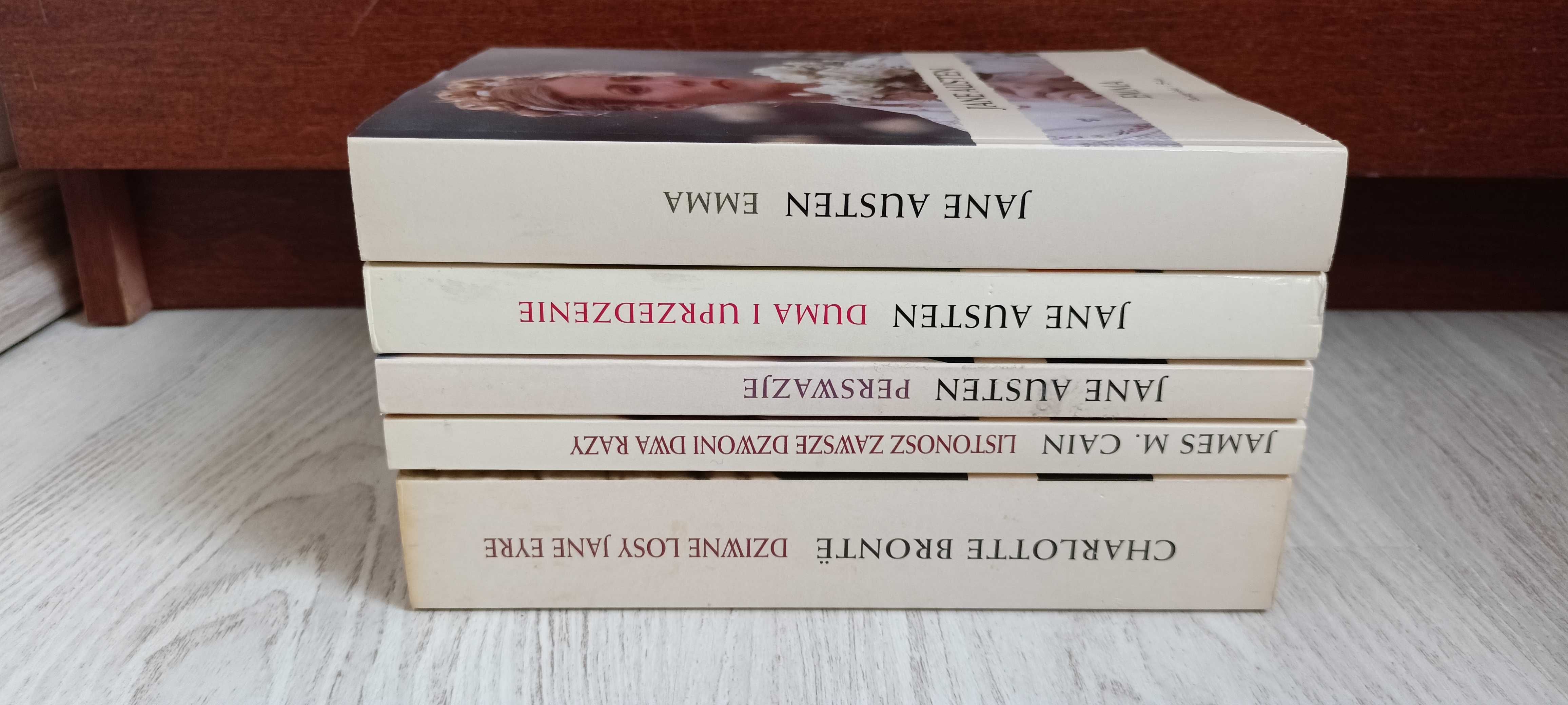 Austen Perswazje Emma Duma i uprzedzenie Cain Listonosz zawsze dzwoni
