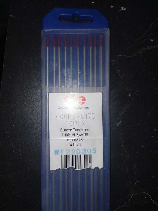 Elektrody wolframowe