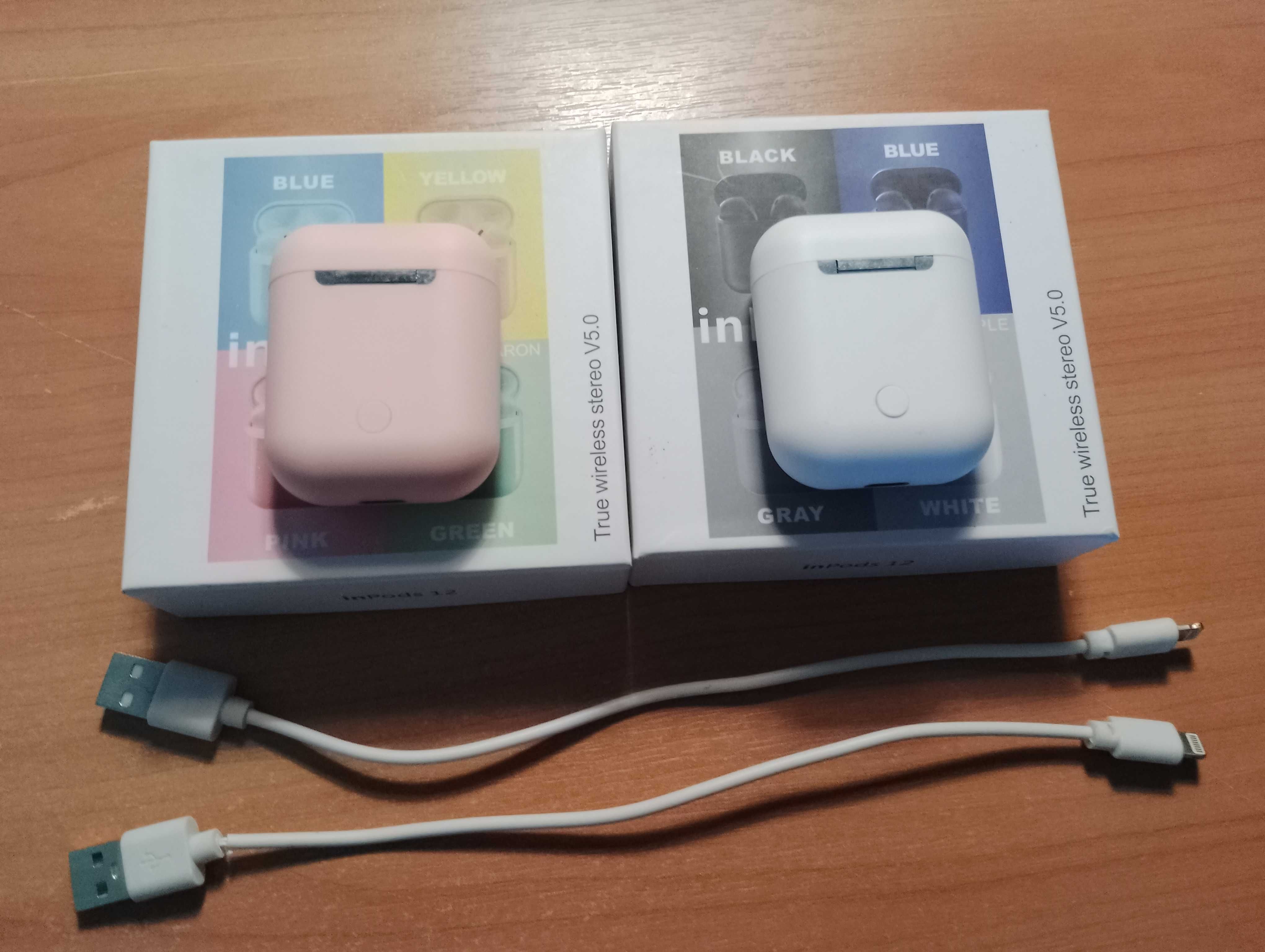 Продам Беспроводные bluetooth TWS наушники с микрофоном HBQ InPods 12