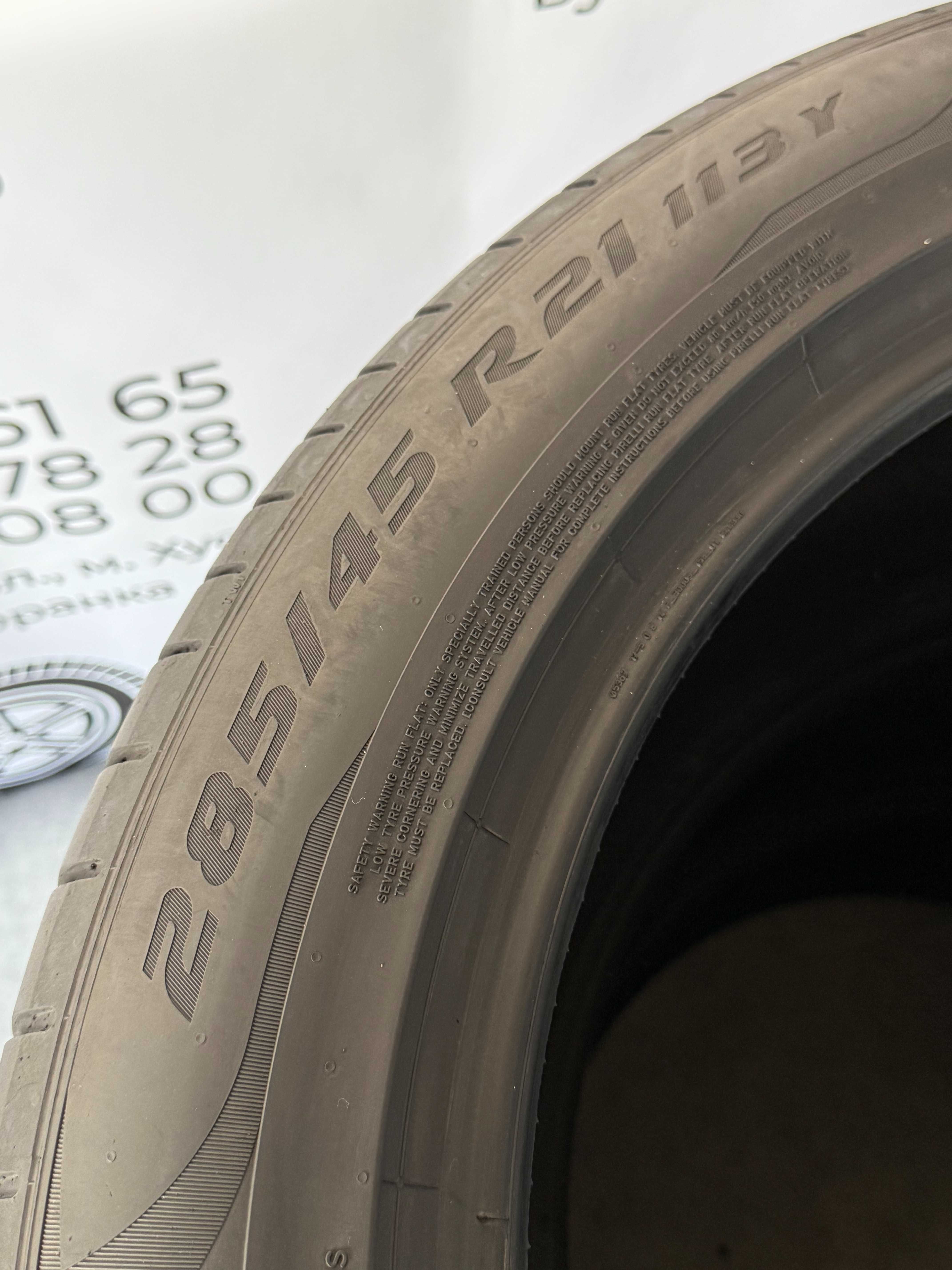 Літні шини 285/45/21 Pirelli RFT, летние шины резина колеса r21