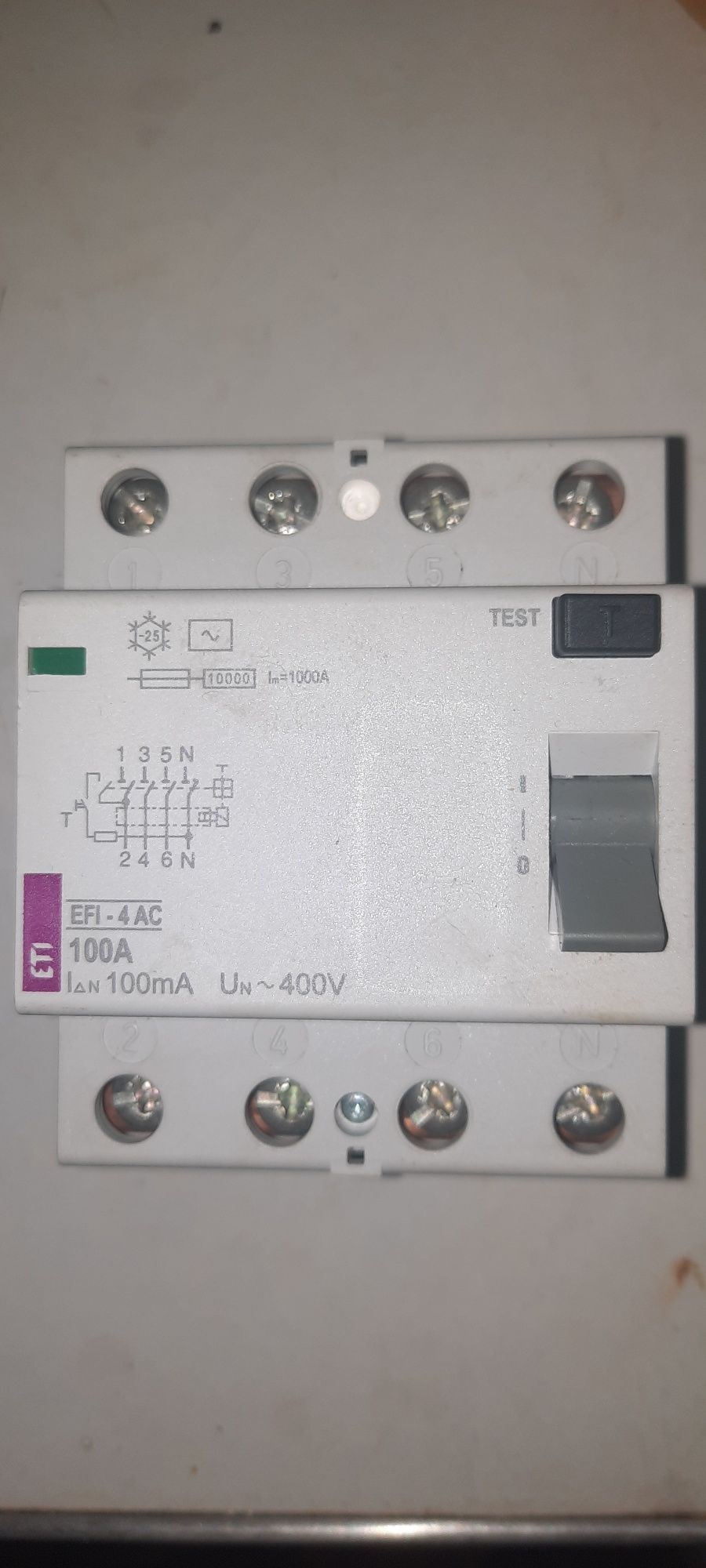 Узо ЄТІ 100а ЕFI-4AC