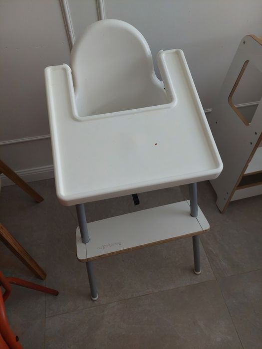Krzesełko do karmienia ikea antilop podnóżek alantkowe