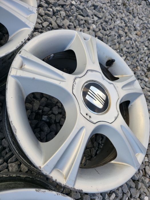Felgi aluminiowe 5x100 r15 seat skoda vw itp