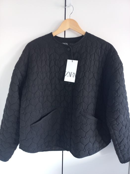 Zara lekka kurtka pikowana oversize r.S/M