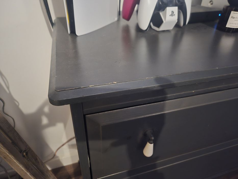 Meble ikea Edland komoda i szafka nocna