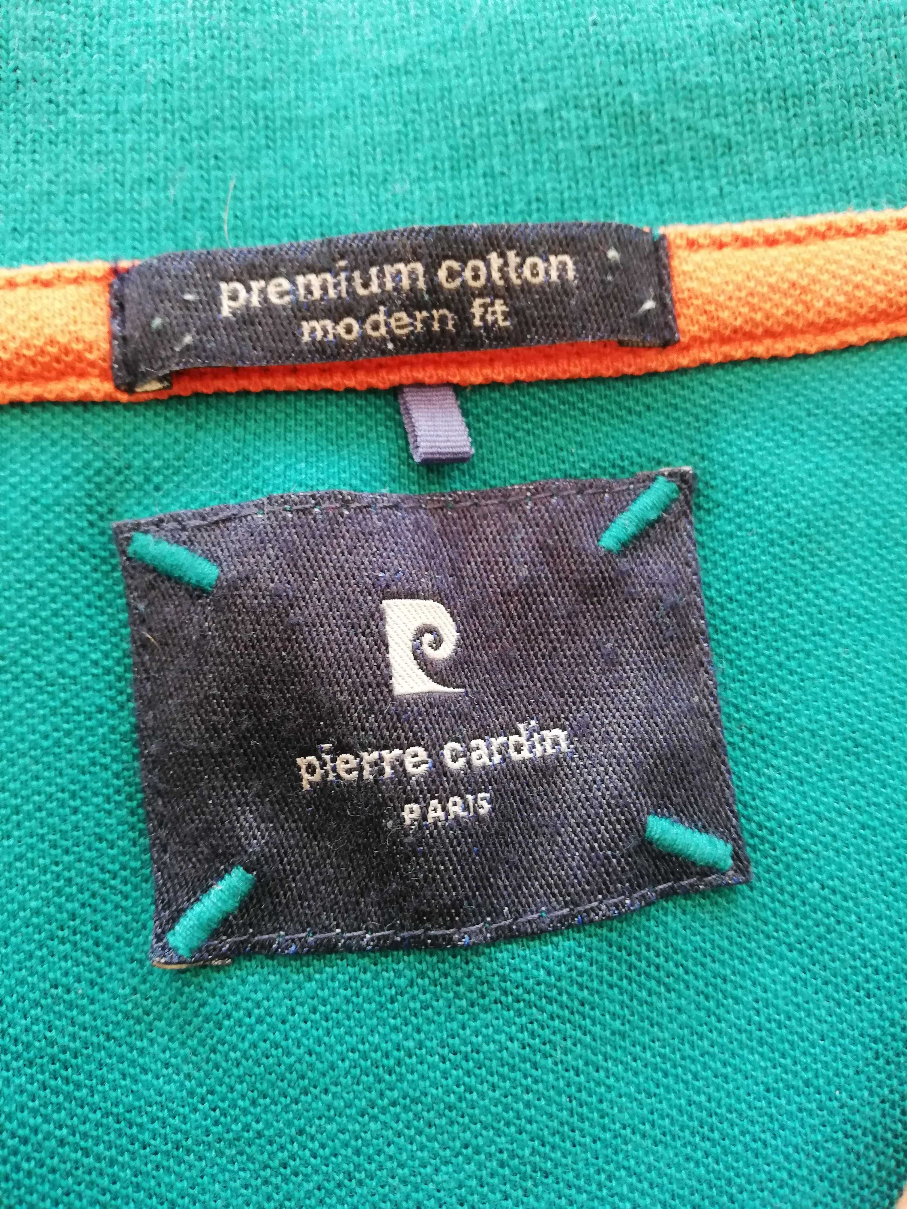 Pierre Cardin  6XL, bardzoo duże, stan bdb, bawełna, zielony