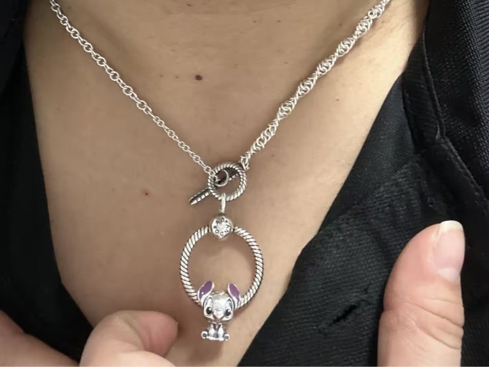 Colar Pandora da para colocar pendentes