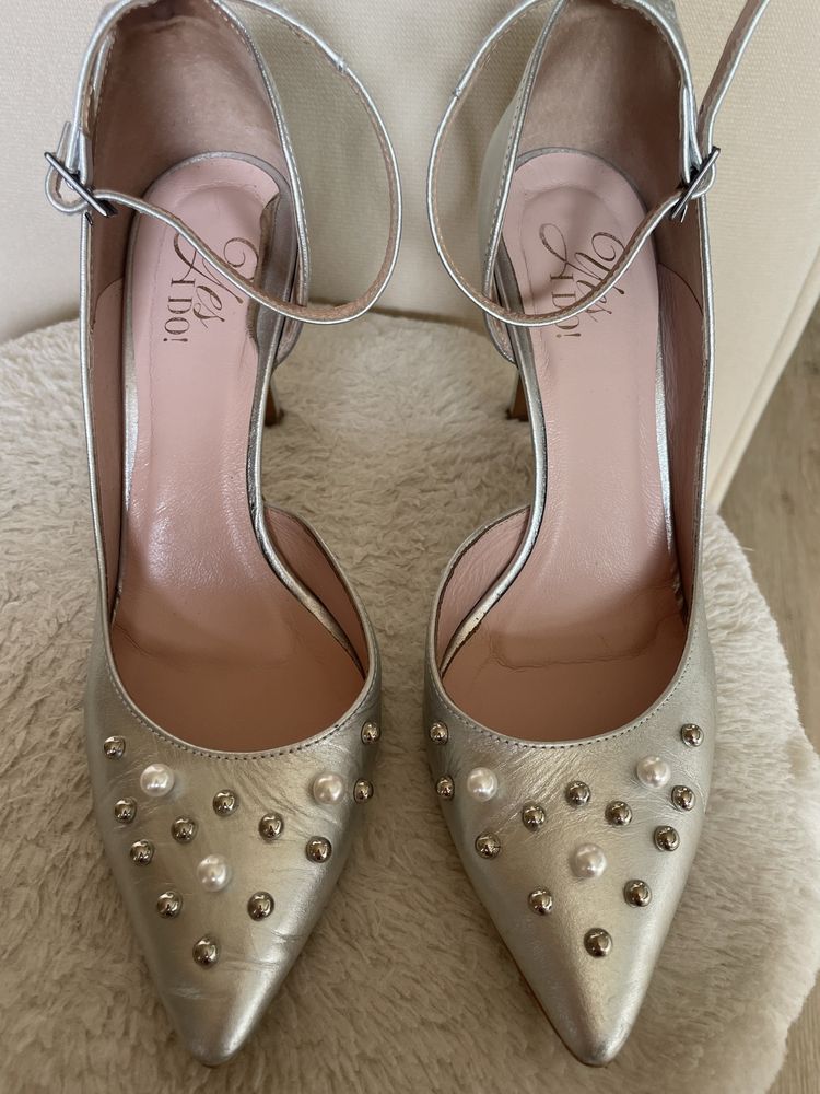 Loft37 buty szpilki Yes I do skórzane skóra 37