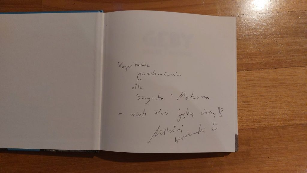 Gęby dzioby i nochale autograf dedykacja