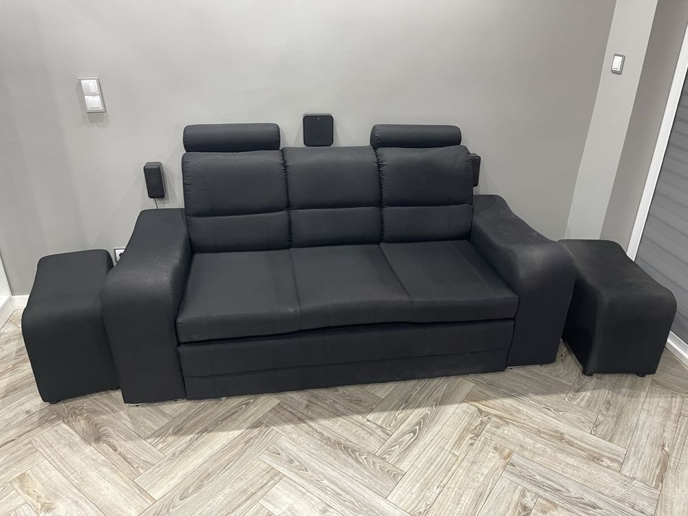 Sofa trzy osobowa z funkcją spania