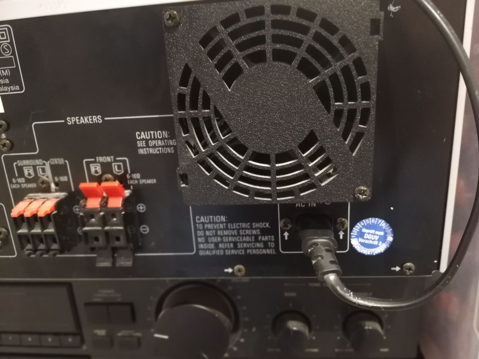 Wzmacniacz amplituner panasonic