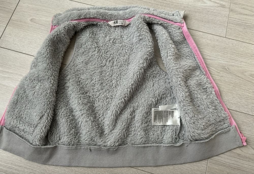Меховая жилетка H&M, 3-4года