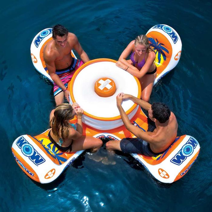 Barek stół dmuchany do wody i basenu WOW ISLAND TABLE