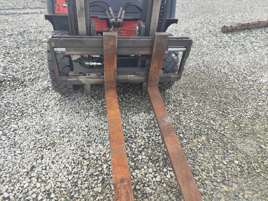 wózek widłowy Linde H25 z 2003 roku. Dokumentacja UDT, nowe opony