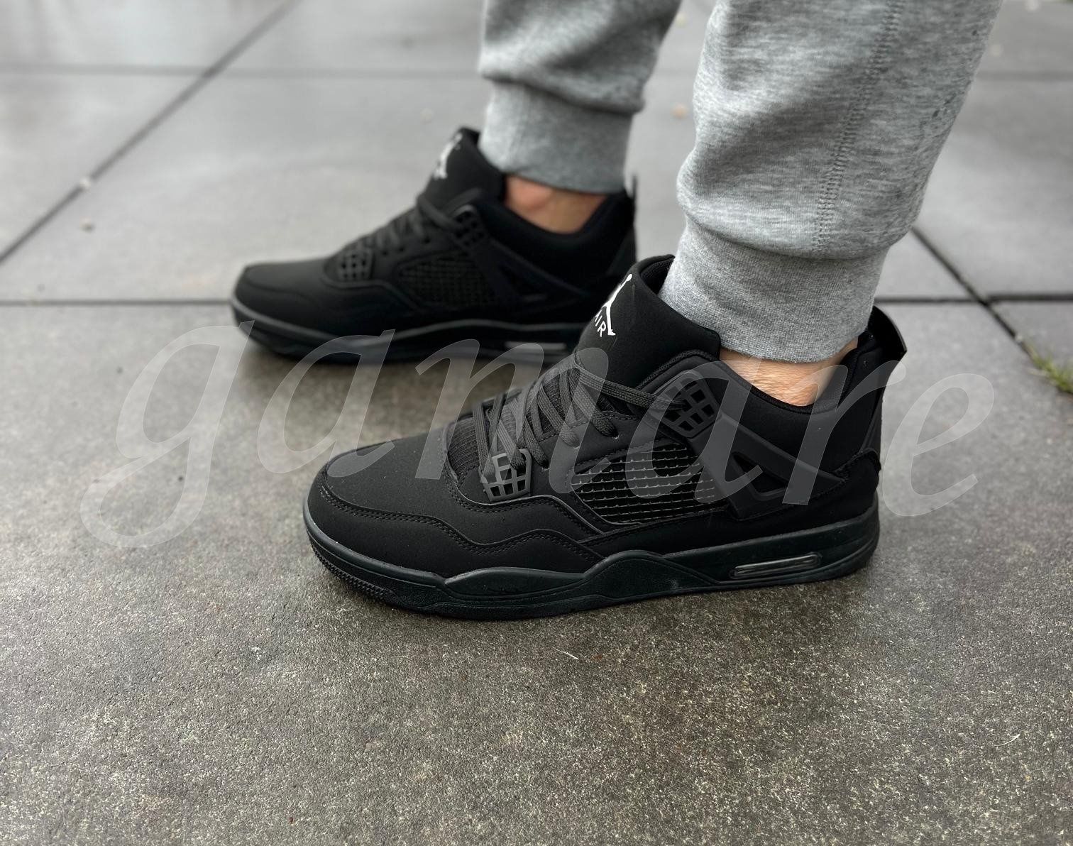 Buty Nike Air Jordan 4 Retro Black Rozm 36-46