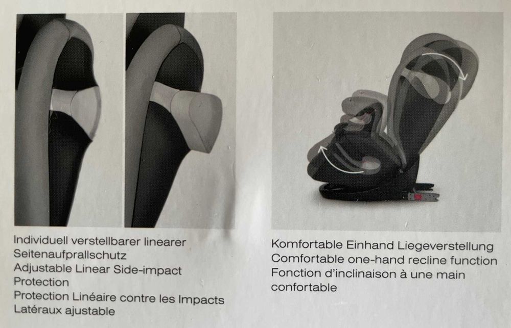 Cybex Gold Pallas M-Fix Blue