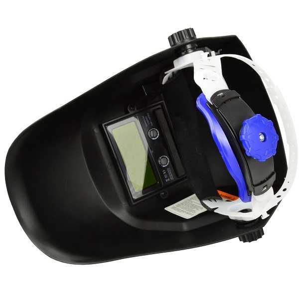 (Com Iva) Máscara Capacete de Soldar Escurecimento Automático