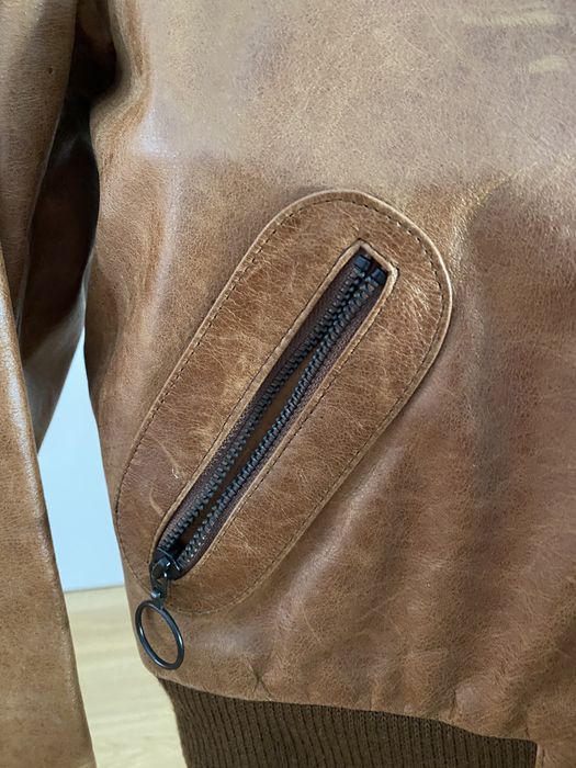 Casaco Jaqueta Cabedal