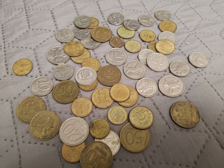Монеты разные россия