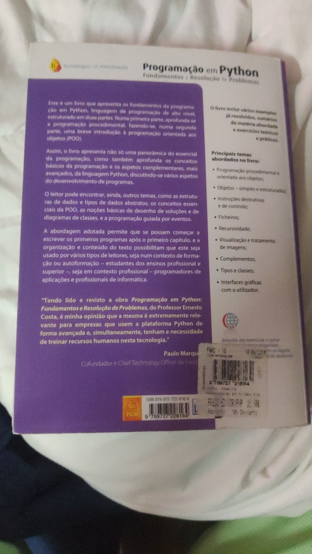 Livro: Programação em Phyton