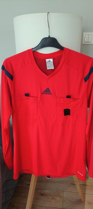 Koszulka sędziowska Adidas rozmiar L czerwona
