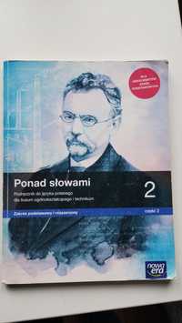 Podręcznik Ponad słowami 2 część 2 język polski liceum technikum