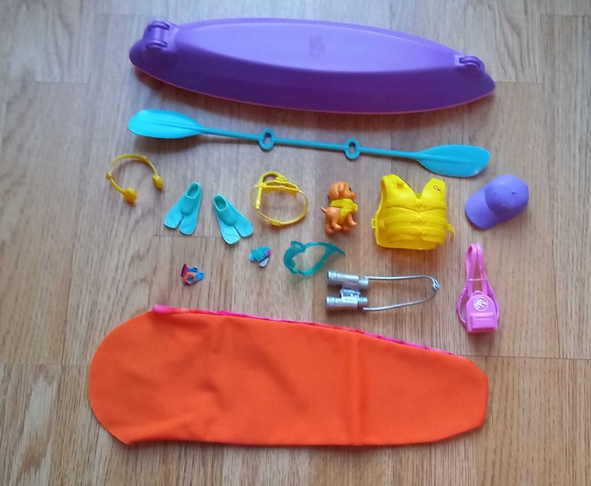 Zestaw biwakowy Mattel dla lalki Barbie