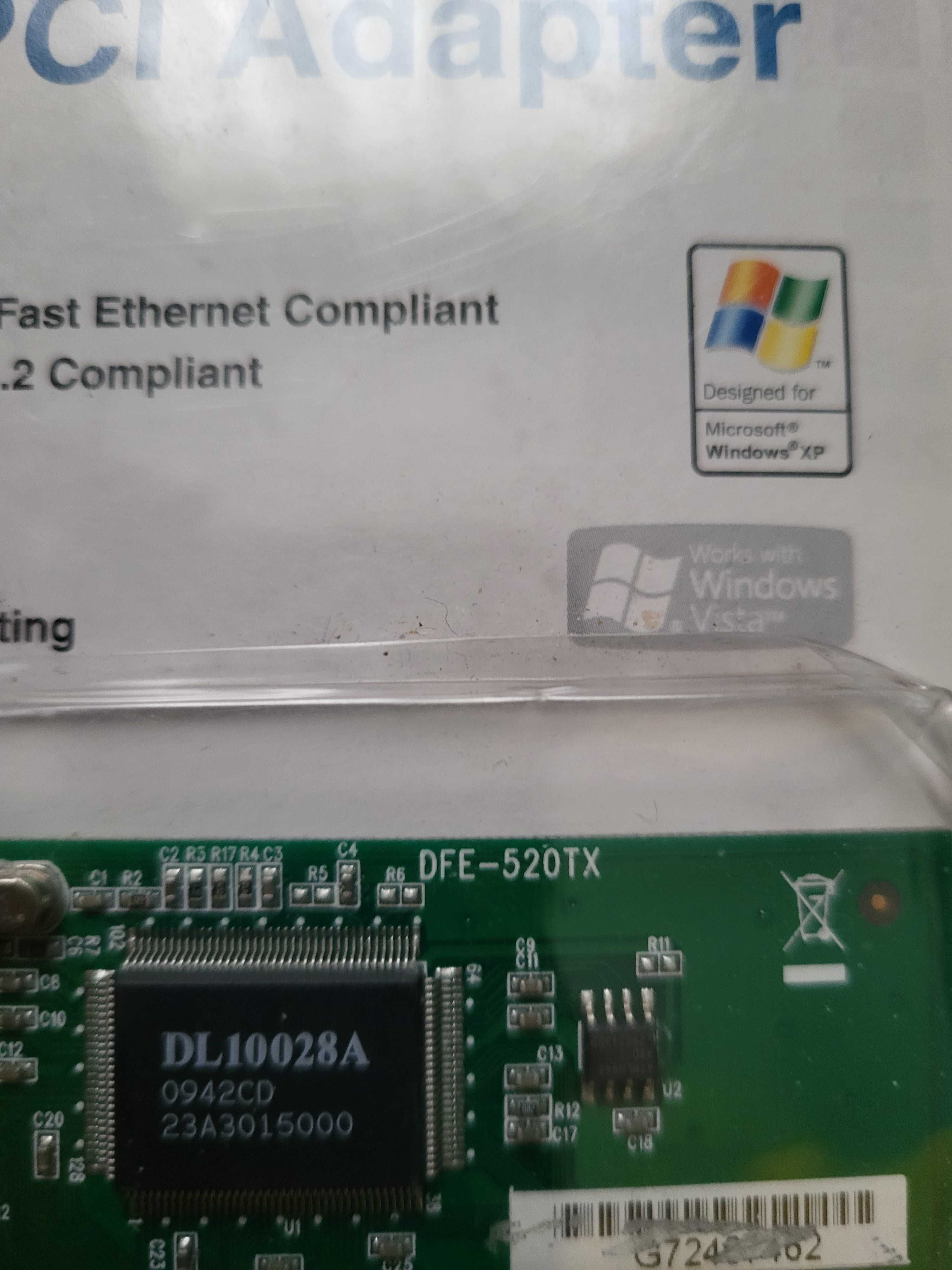 Мережева картка, Сетевая плата D-Link DFE-520TX