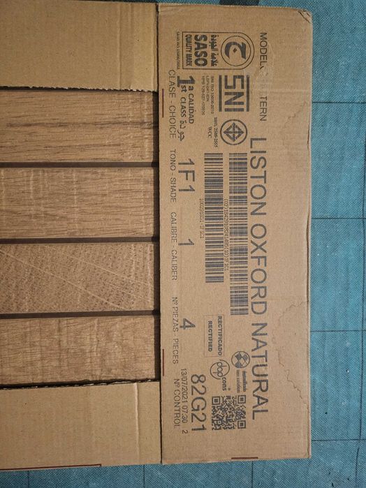 płytki PORCELANOSA LISTON oxford Natural 33,3X100 lamele