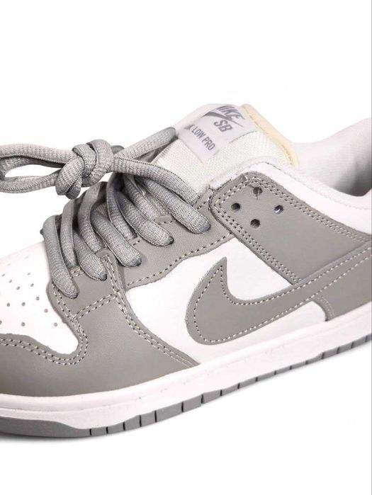 Кросівки Nike SB Dunk Classic Grey/White premium