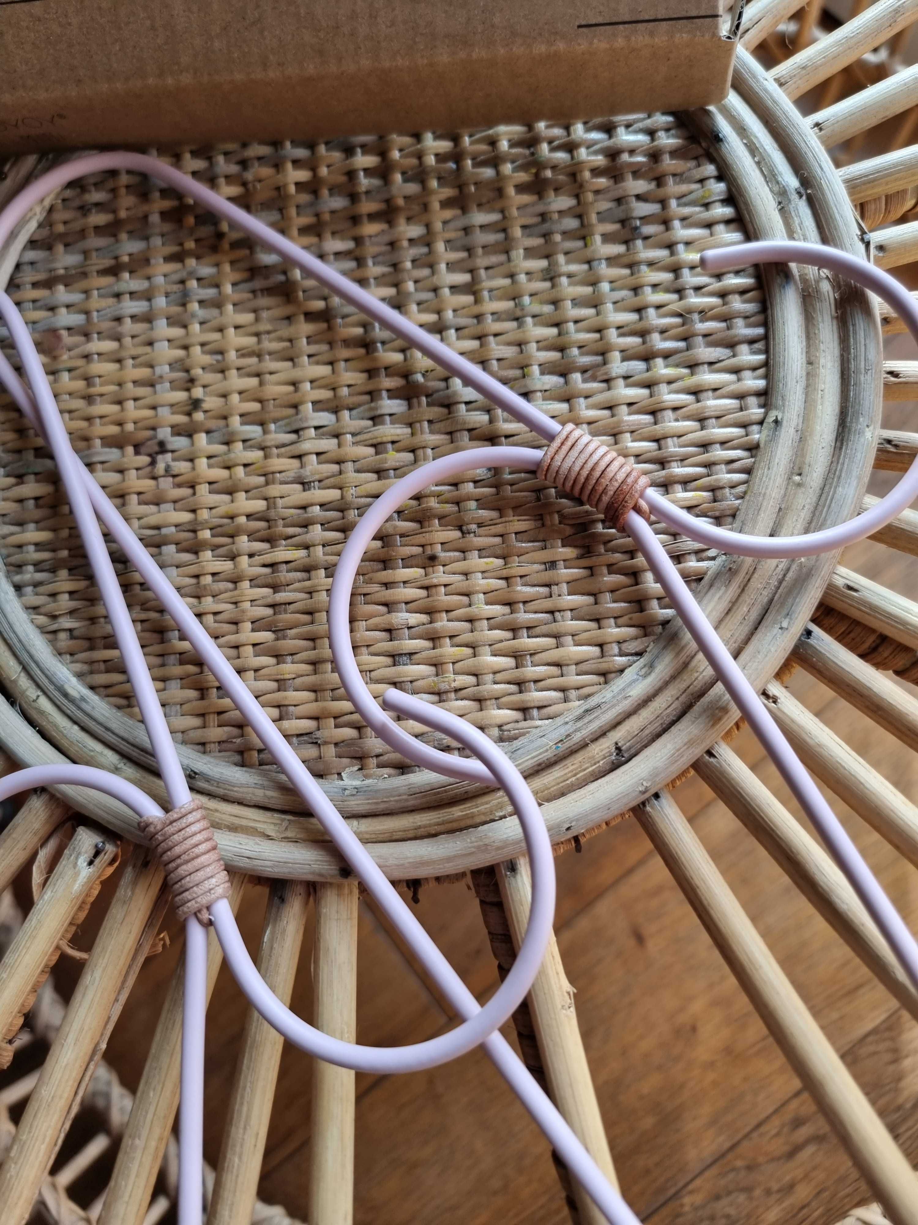 Oyoy wieszaki dziecięce tiny fuku hanger 2szt ozdobne skóra
