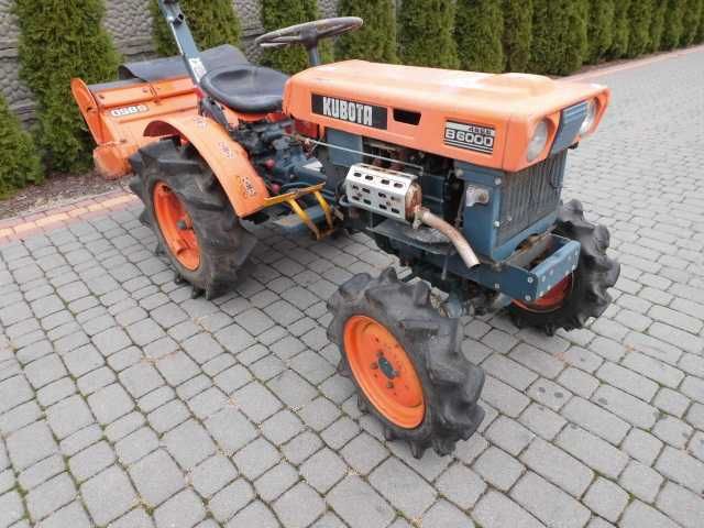 Kubota B6000 4x4 + glebogryzarka gratis mini traktor yanmar iseki hako