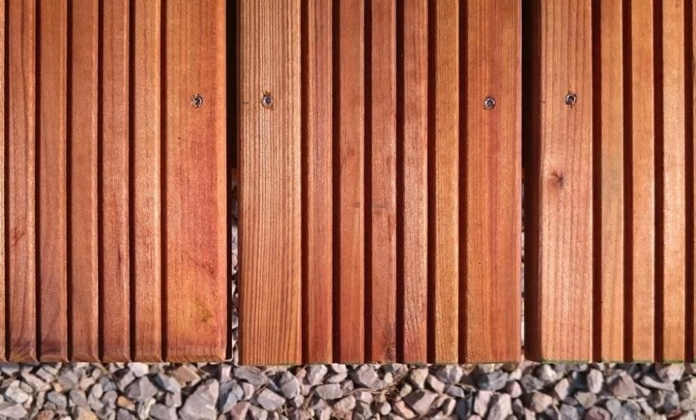 Deska tarasowa impregnowana–sosna, solidne drewno na taras na dł. lata