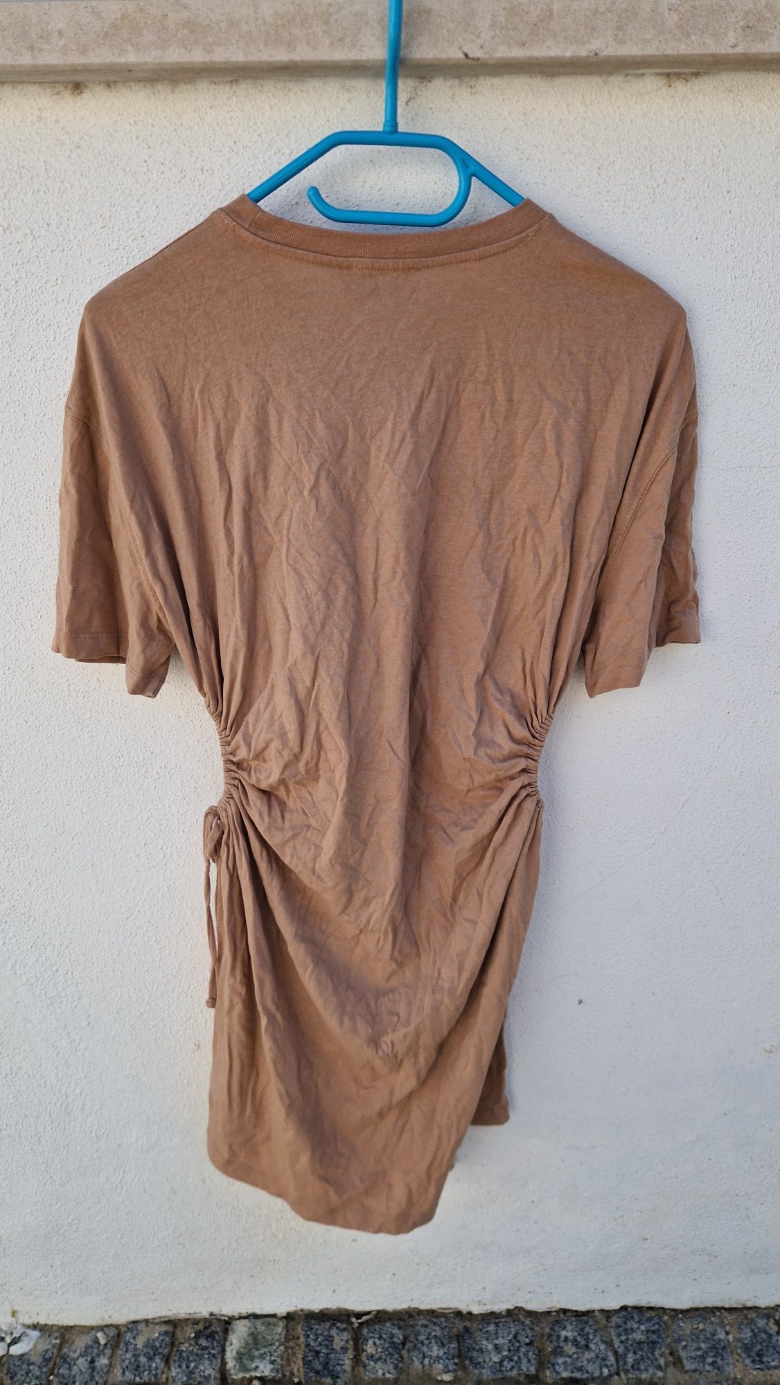 Vestido castanho Bershka