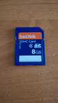 Карта пам'яті SD SanDisk  8 gb