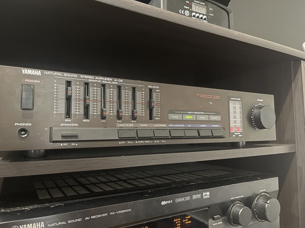 Wzmacniacz Yamaha A-09 2x50W equalizer OKAZJA