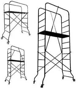 Подмости рабочие передвижные для внутренних отделочных работ.