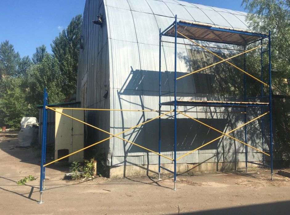 Будівельні ліса (риштування) м2. БЕЗКОШТОВНА ДОСТАВКА!